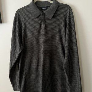 CLAIBORNE LONG SLEEVE SWEATER/POLO